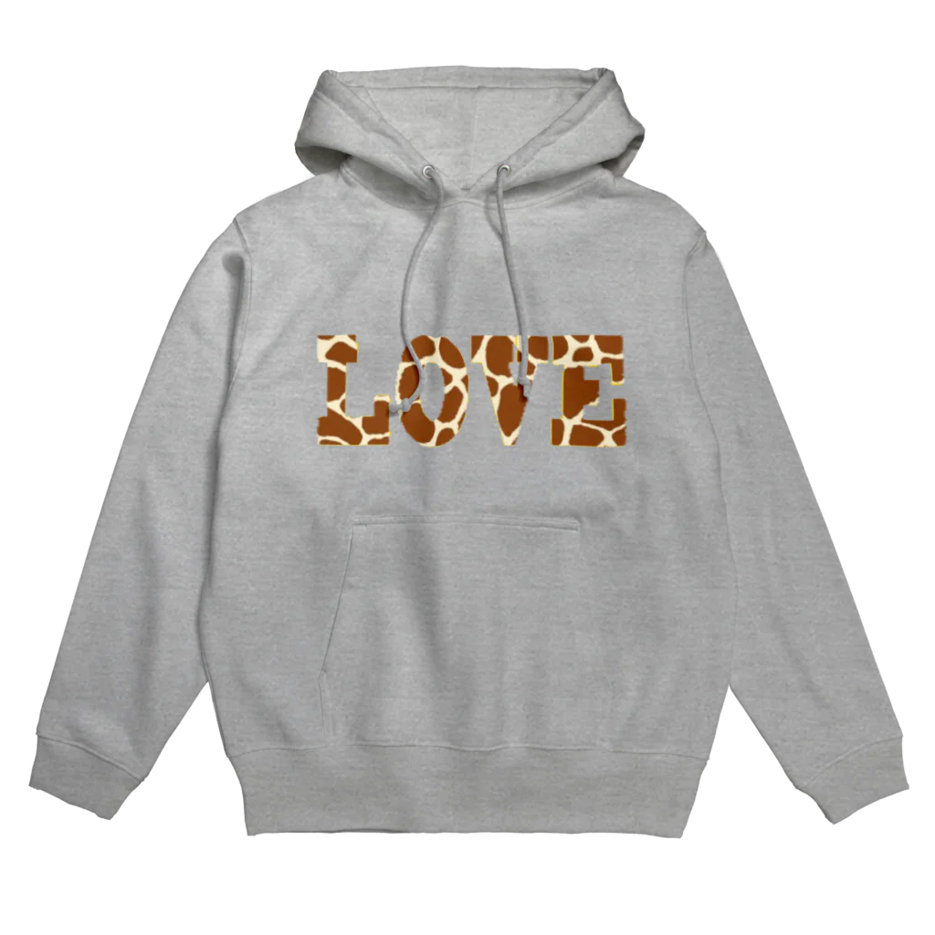 COSMIC STYLE のGIRAFFE LOVE パーカー