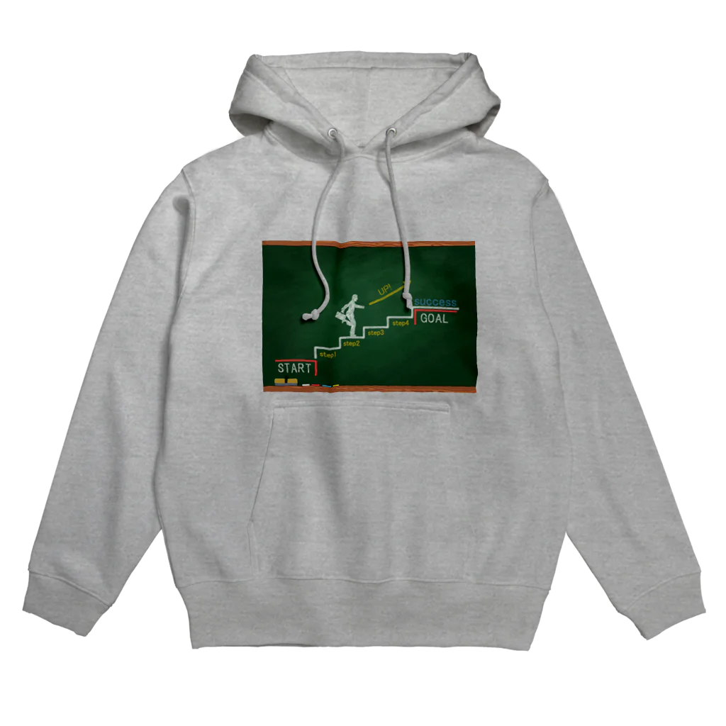 Teatime ティータイムのステップアップ ゴール成功者 Hoodie