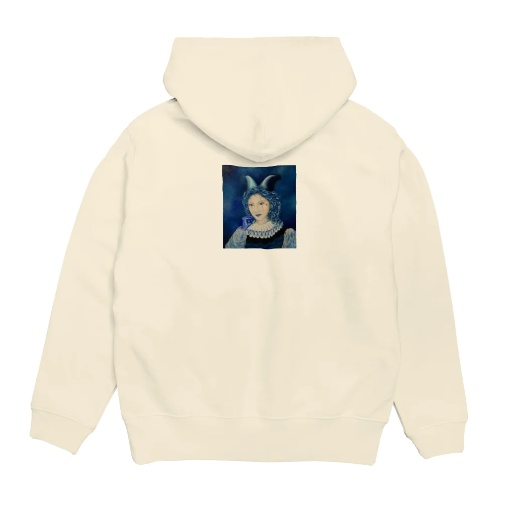 Happy Circusのハッピークラウン8 Hoodie:back