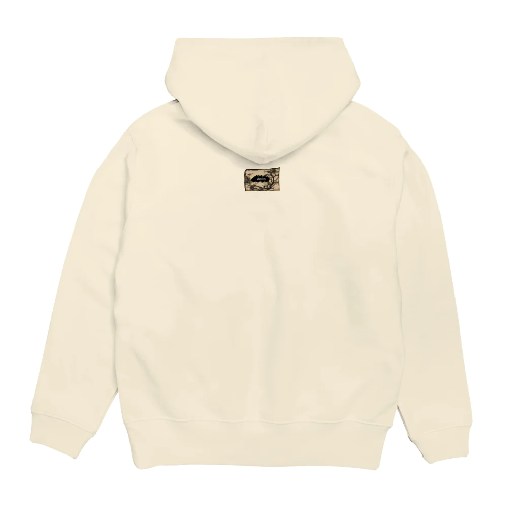 AoIto の自然を愛するAoItoファームグッズ Hoodie:back