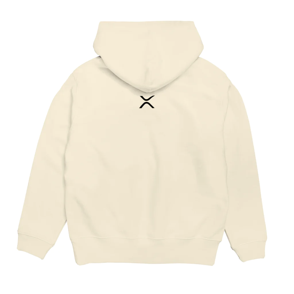 golden-ratioのXRP ロゴパーカー Hoodie:back