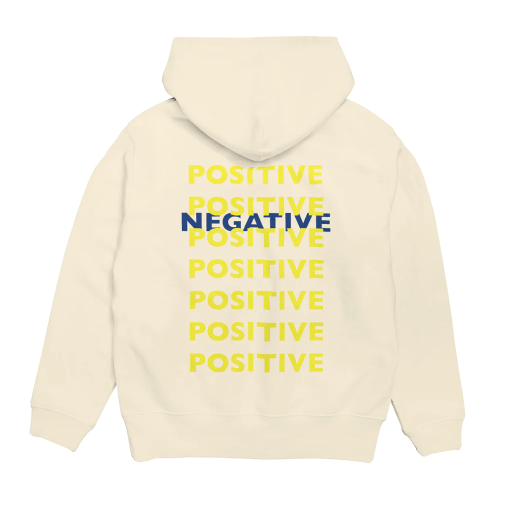 ぽよっとちよっとのPOSITIVE Hoodie:back