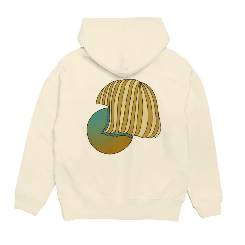 都会のくまねずみくん taaamaのokappa Hoodie:back