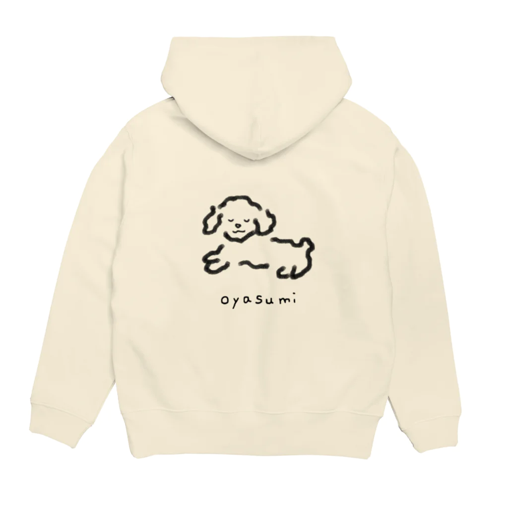 wankoseikatsuのoyasumiスウェット Hoodie:back