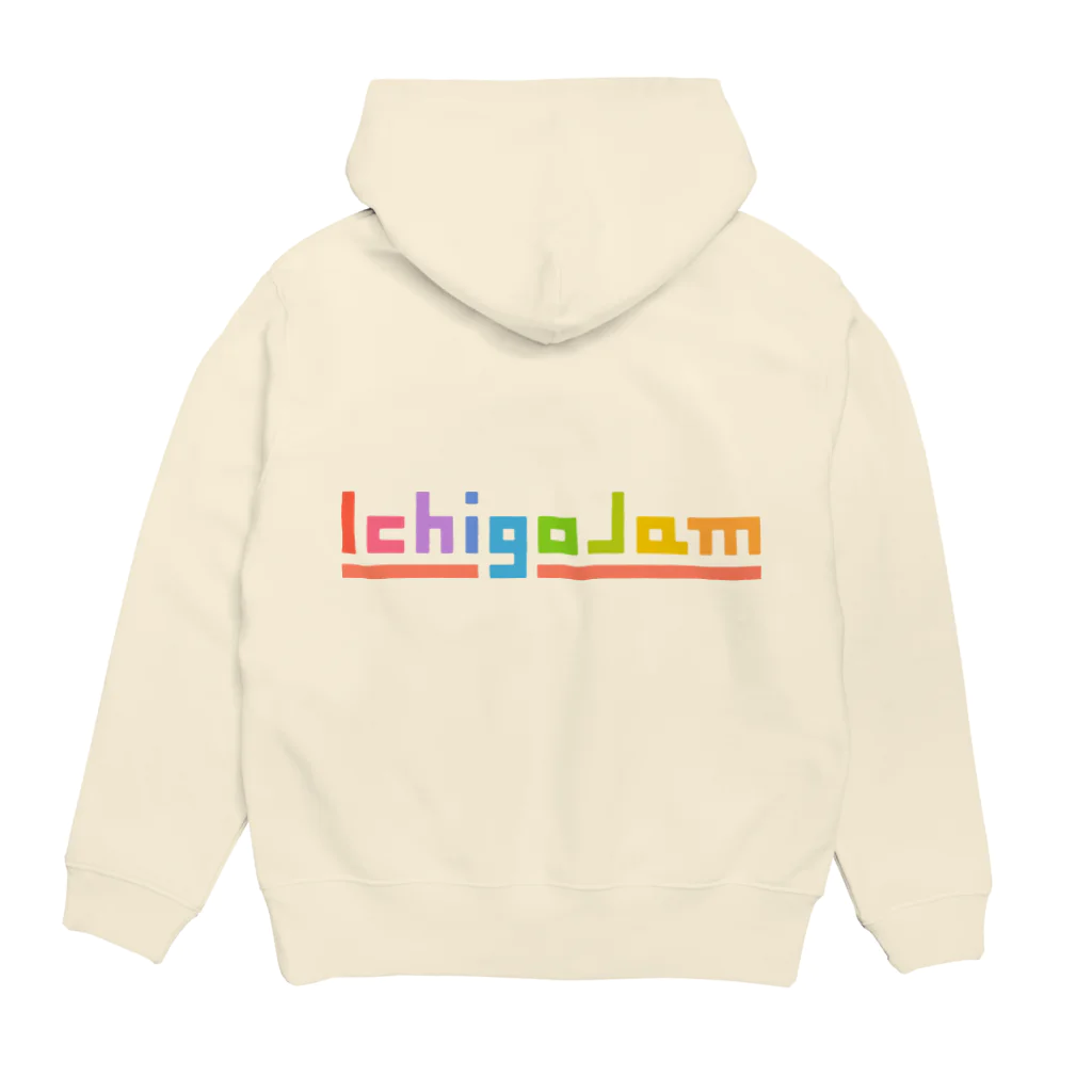 福野泰介のIchigoJamグッズ Hoodie:back