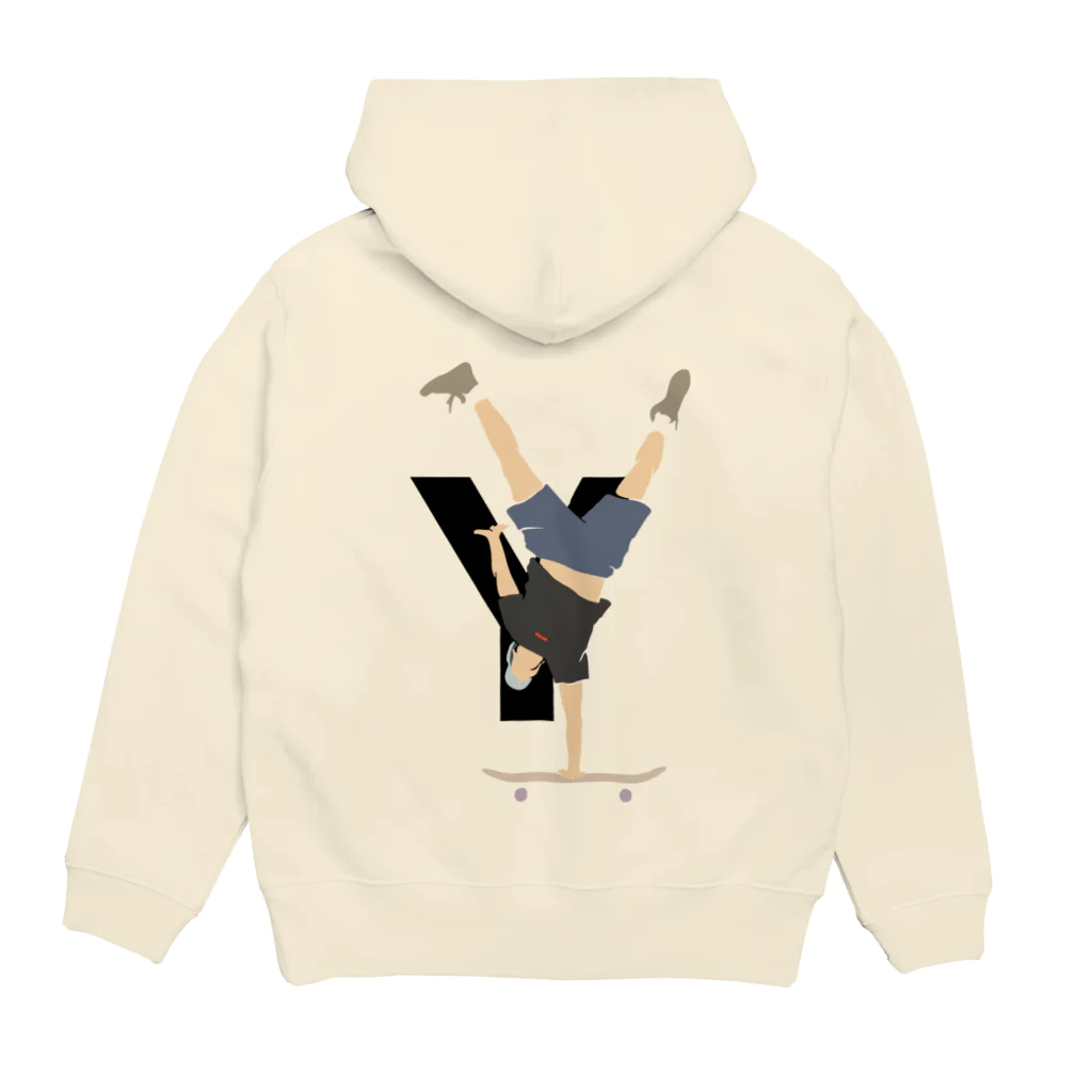 UN-FORMのSKATER [Y] Hoodie:back