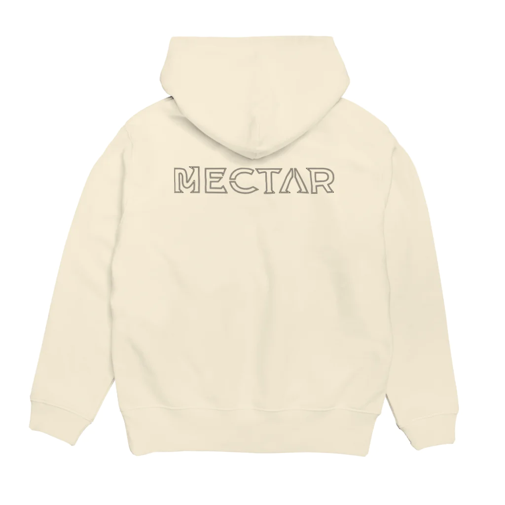 Nectarのbox LOGO green パーカーの裏面