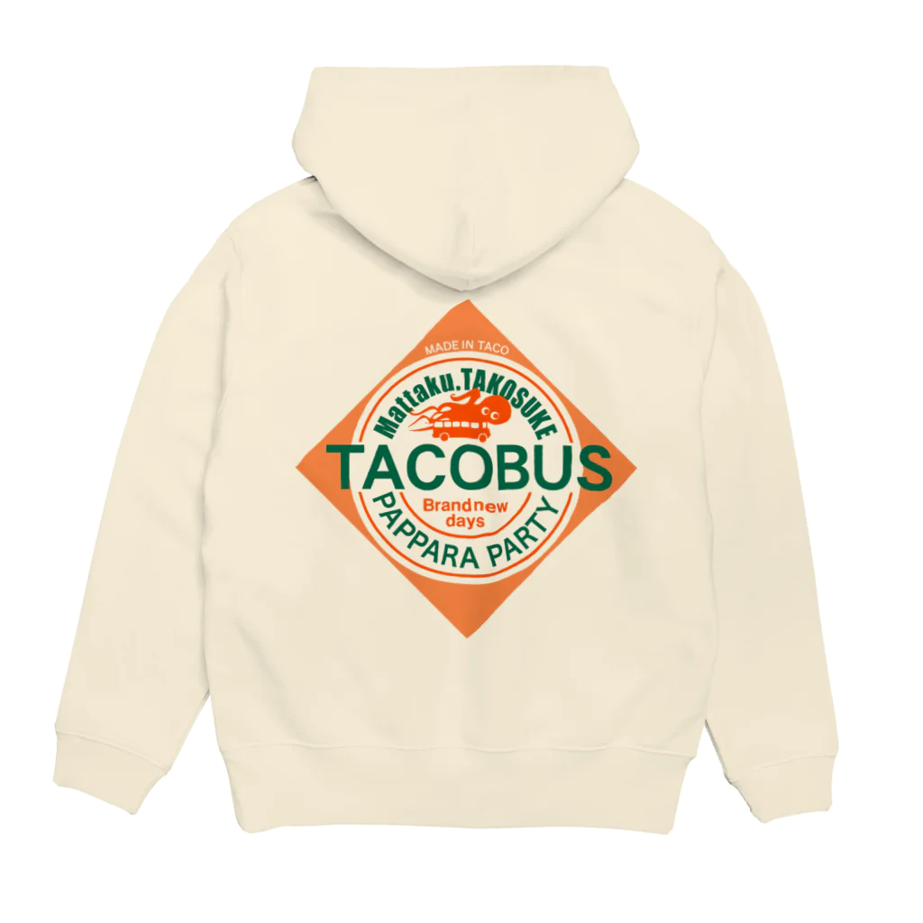  1st Shunzo's boutique のタコバス Hoodie:back