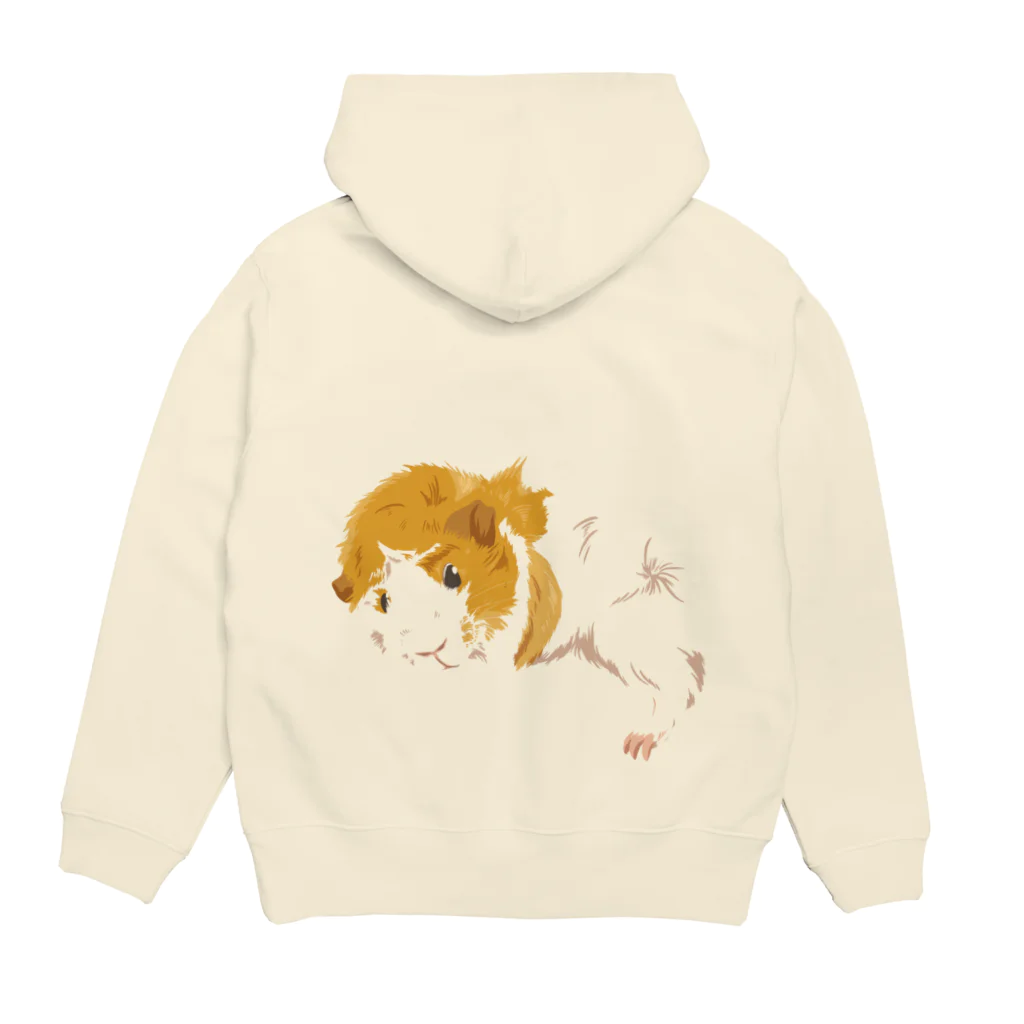 Lichtmuhleのモルパラ2021うちの子似顔絵　エトちゃんグッズ Hoodie:back