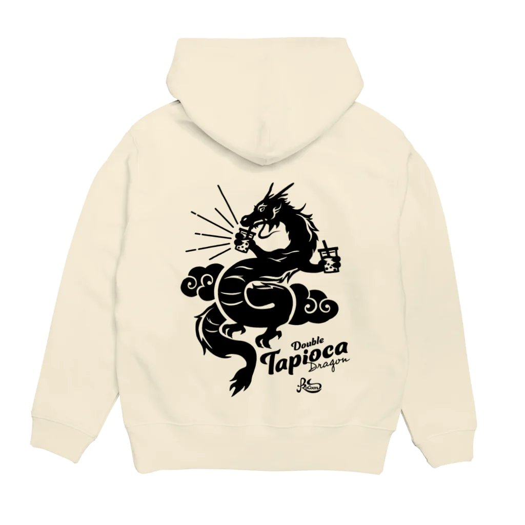 kocoon（コクーン）のダブルタピオカドラゴン Hoodie:back