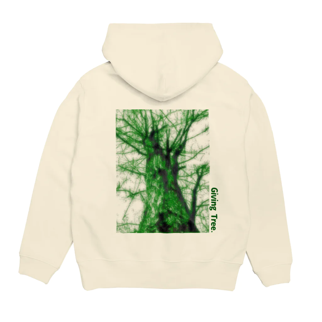 ひろきち屋の寛大な樹 Hoodie:back