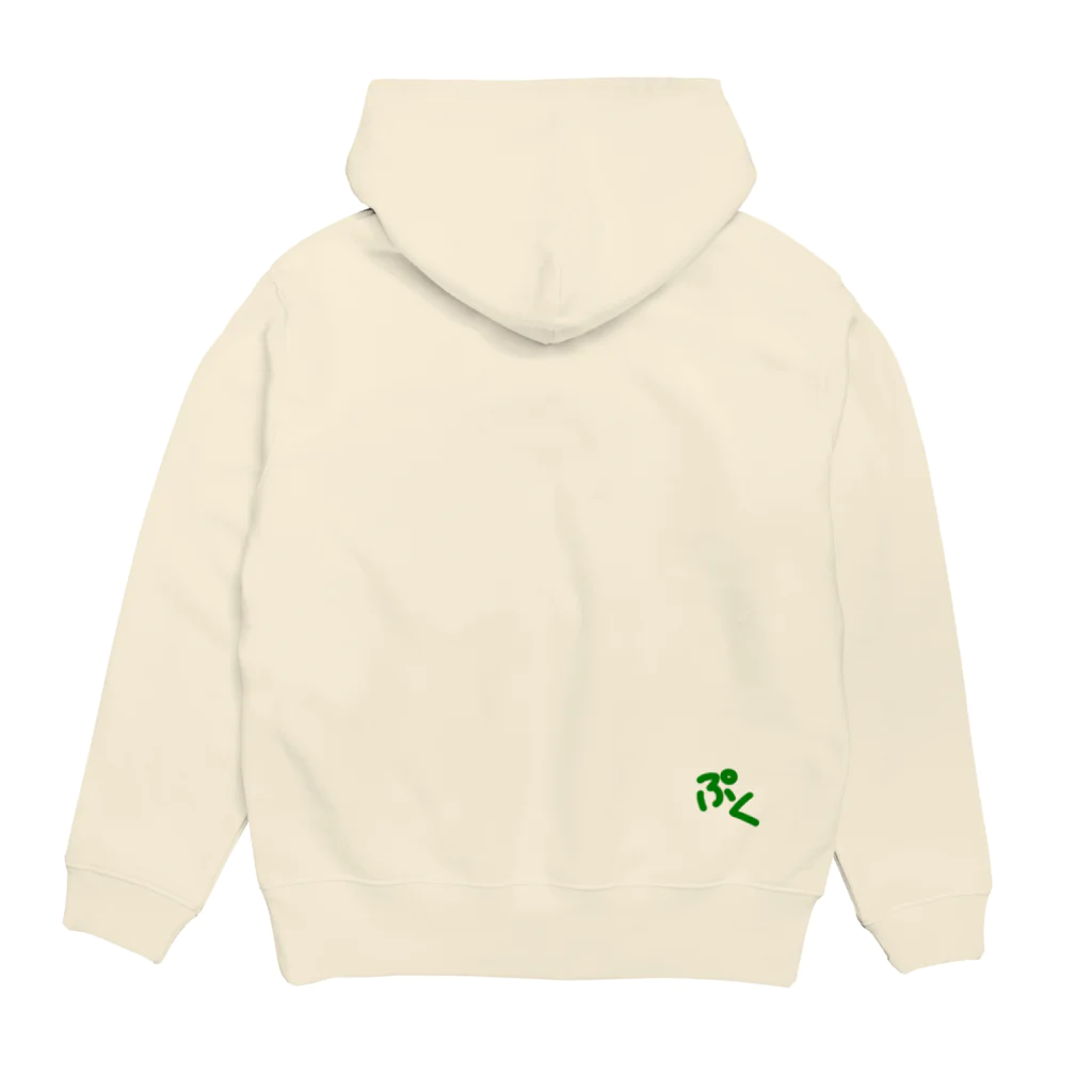 REGIONのぷくぷくふぐ Hoodie:back