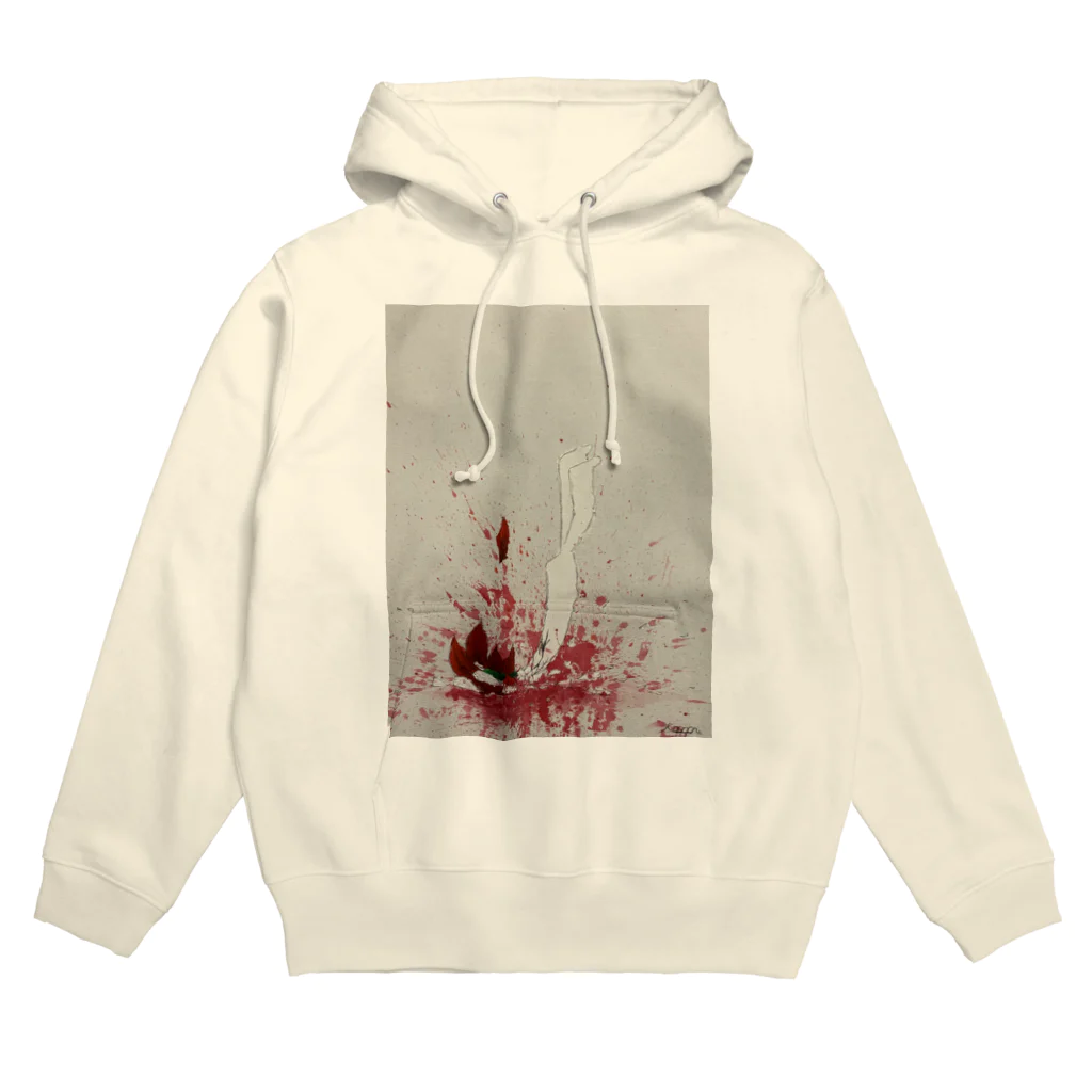 花瓶の疑問の飛び降り自殺 Hoodie