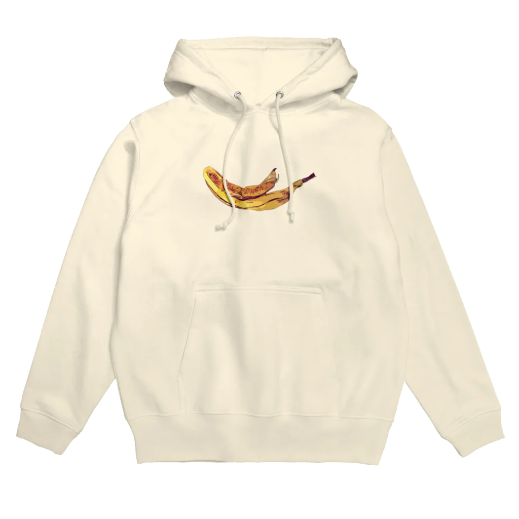 わらしゃんどのバナナの皮 Hoodie