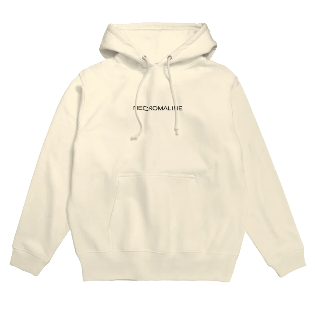 NECROMALINEのNECROMALINE LOGO series（BLACK） Hoodie