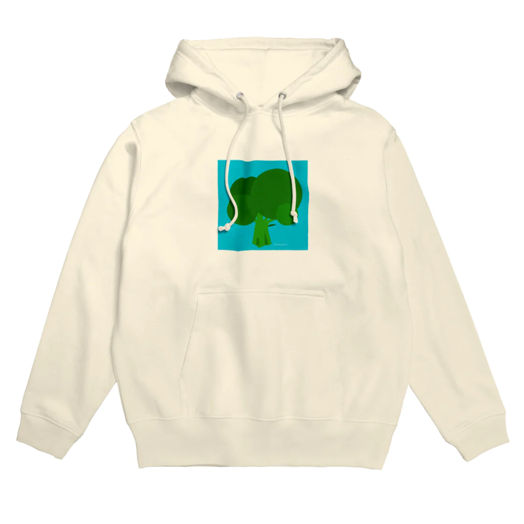 うさぎちゃんアイランドのブロッコリー Hoodie