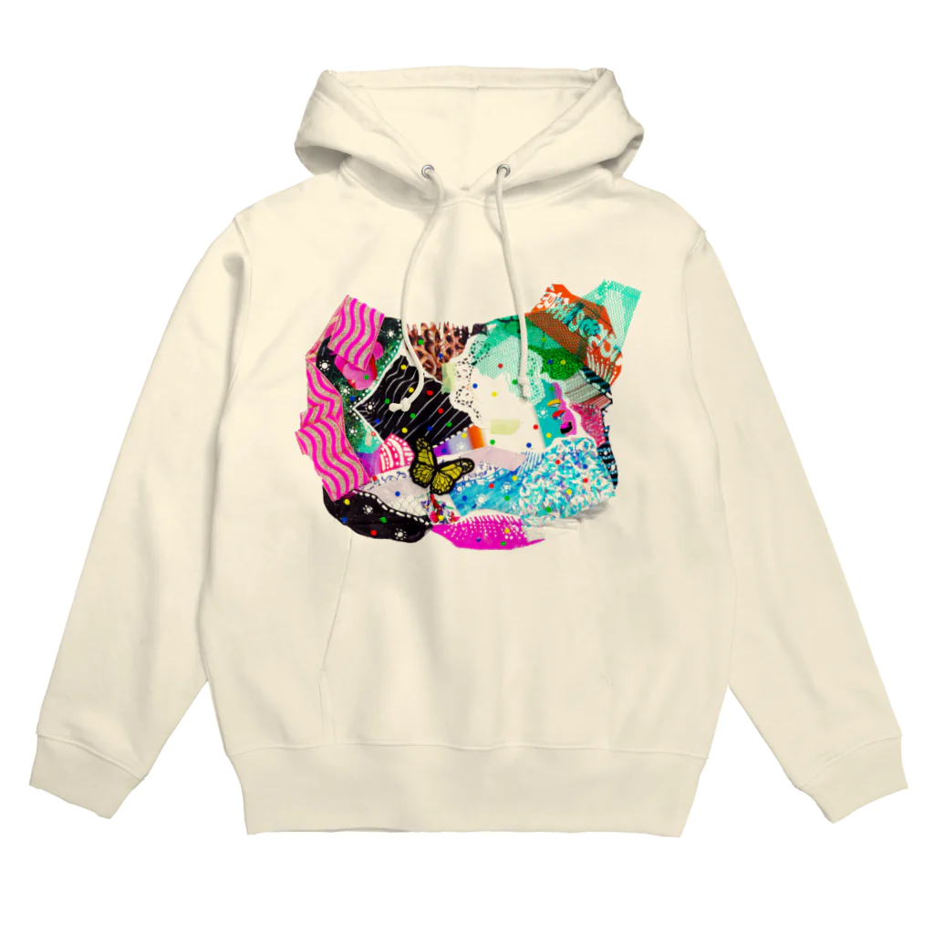 コンクリのフリルの春めき Hoodie