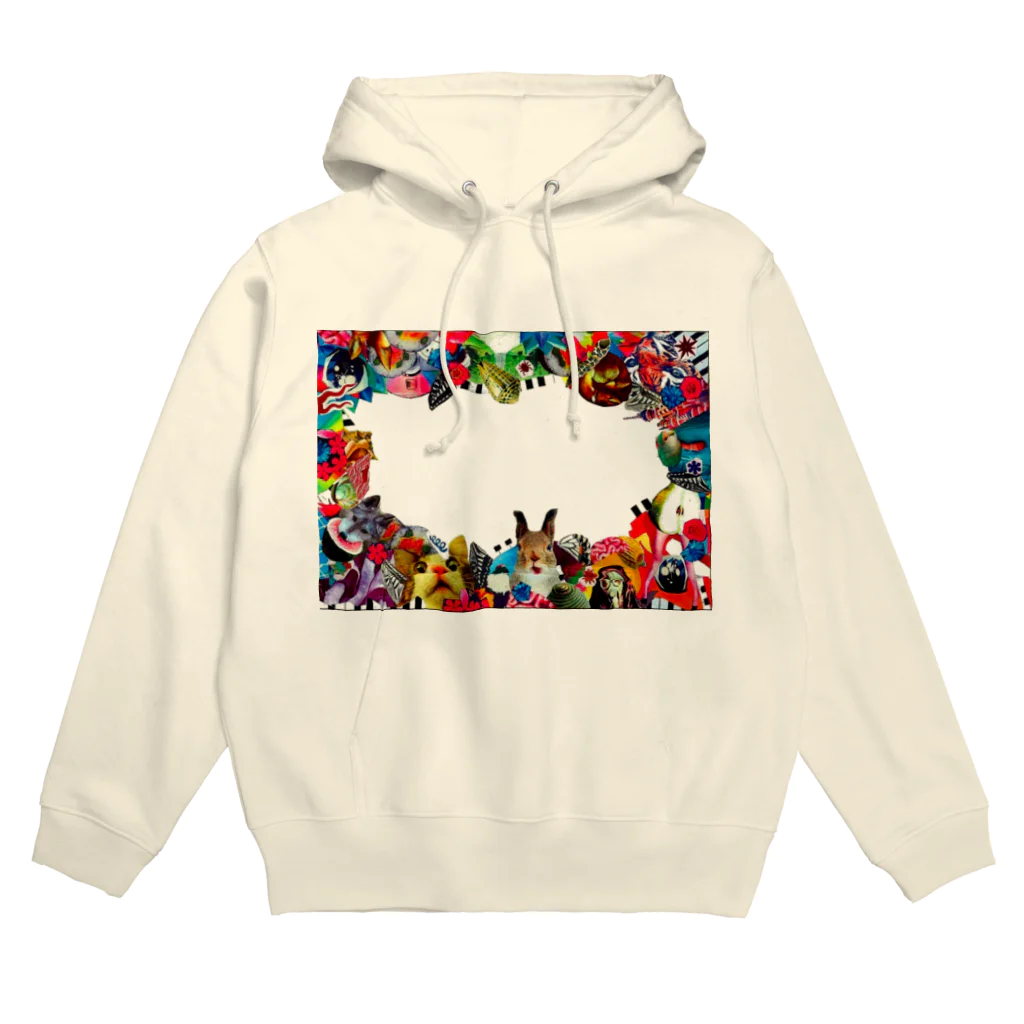 コンクリのフリルの大集合 Hoodie