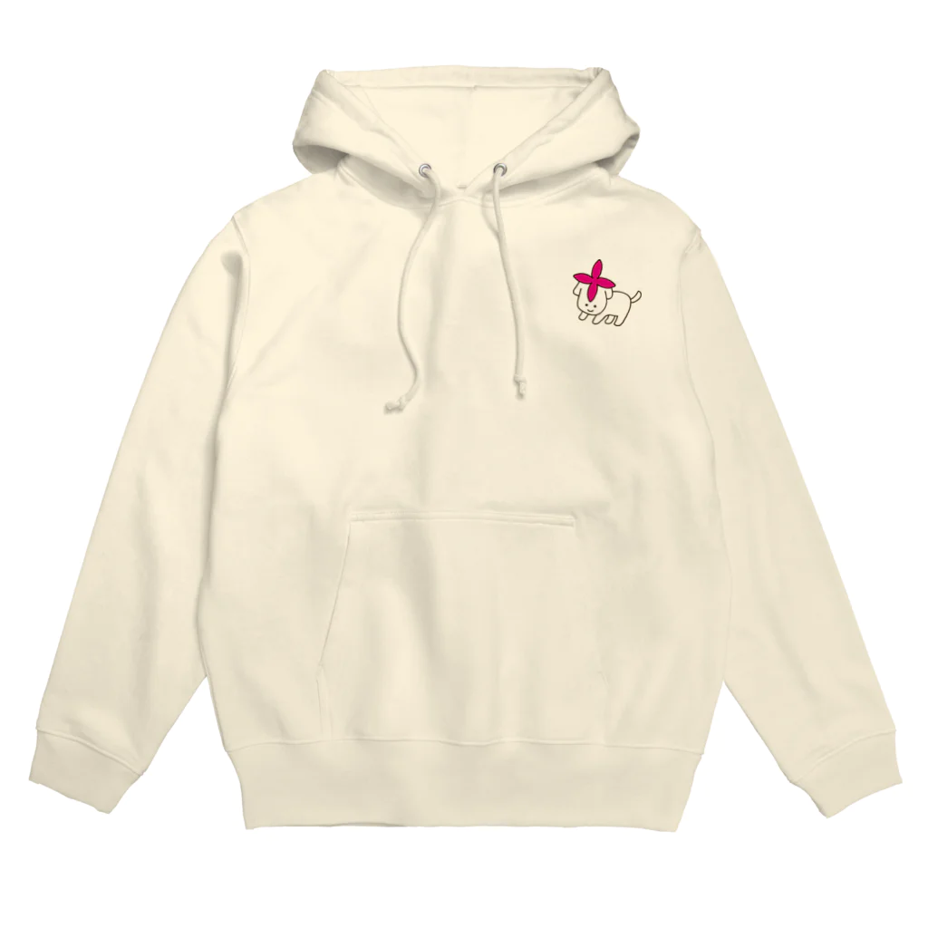 そらグリーンのお店のはないぬちゃん Hoodie