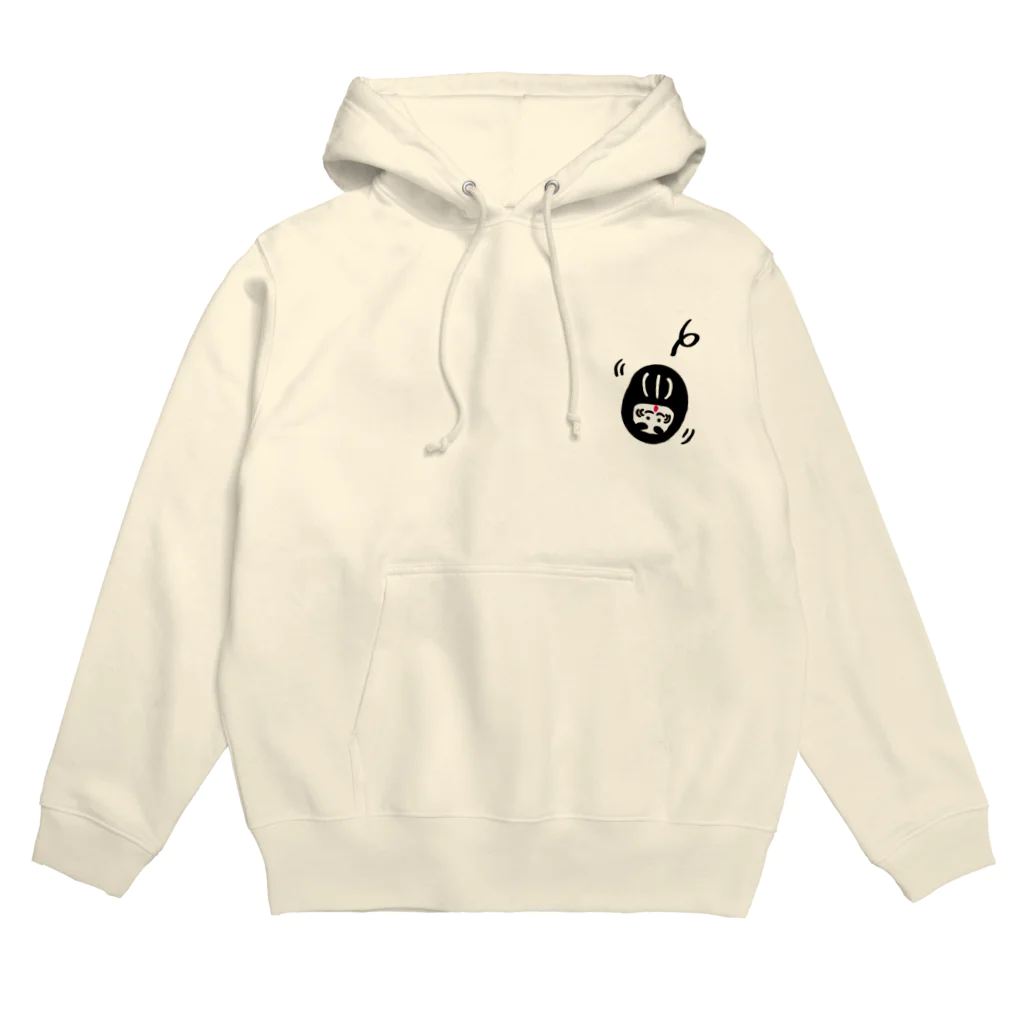 おはる屋さんのだるまさんが転がった。 Hoodie