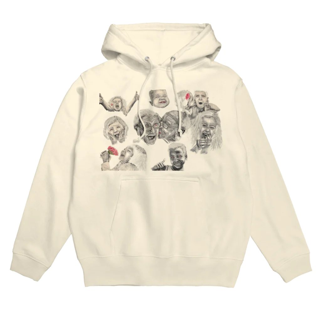 Owl's Dream　アウルズドリームのlove, peace and happiness Hoodie