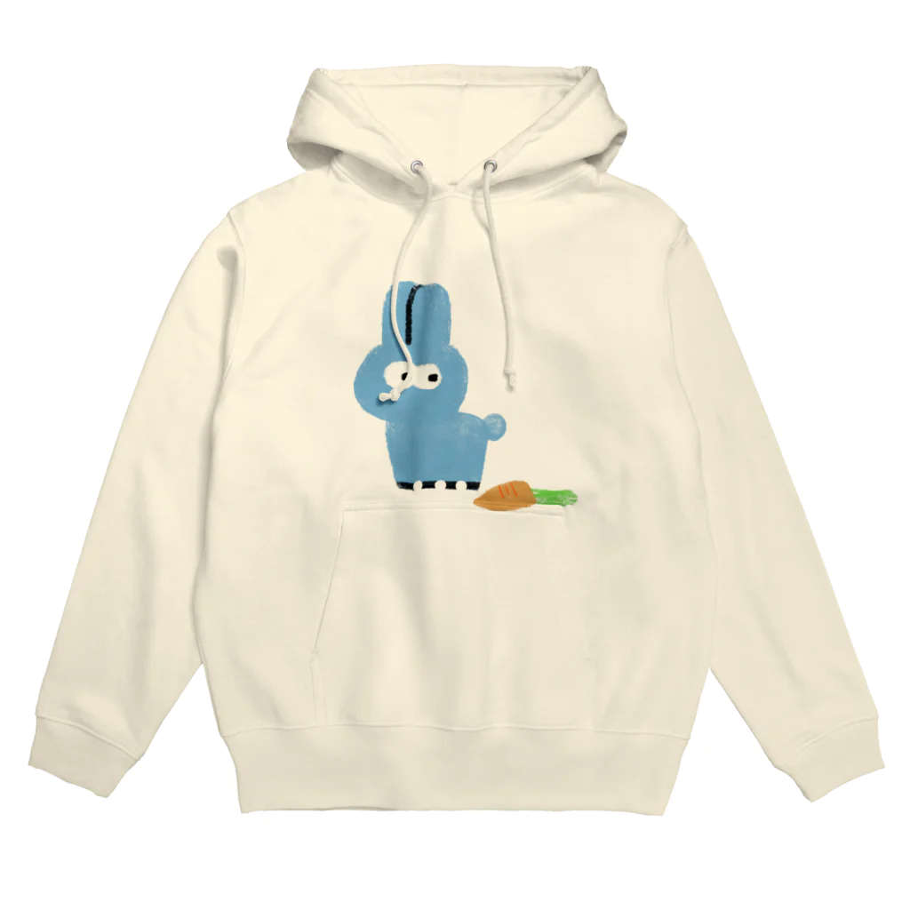 bobapersonのニンジン バーサス ウサギ Hoodie