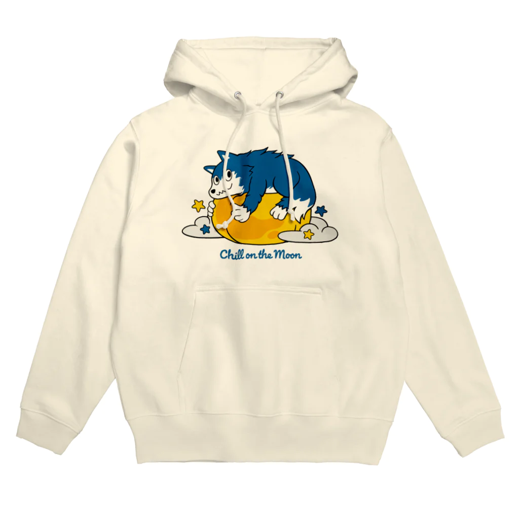 kocoon（コクーン）の狼と月のクッション Hoodie