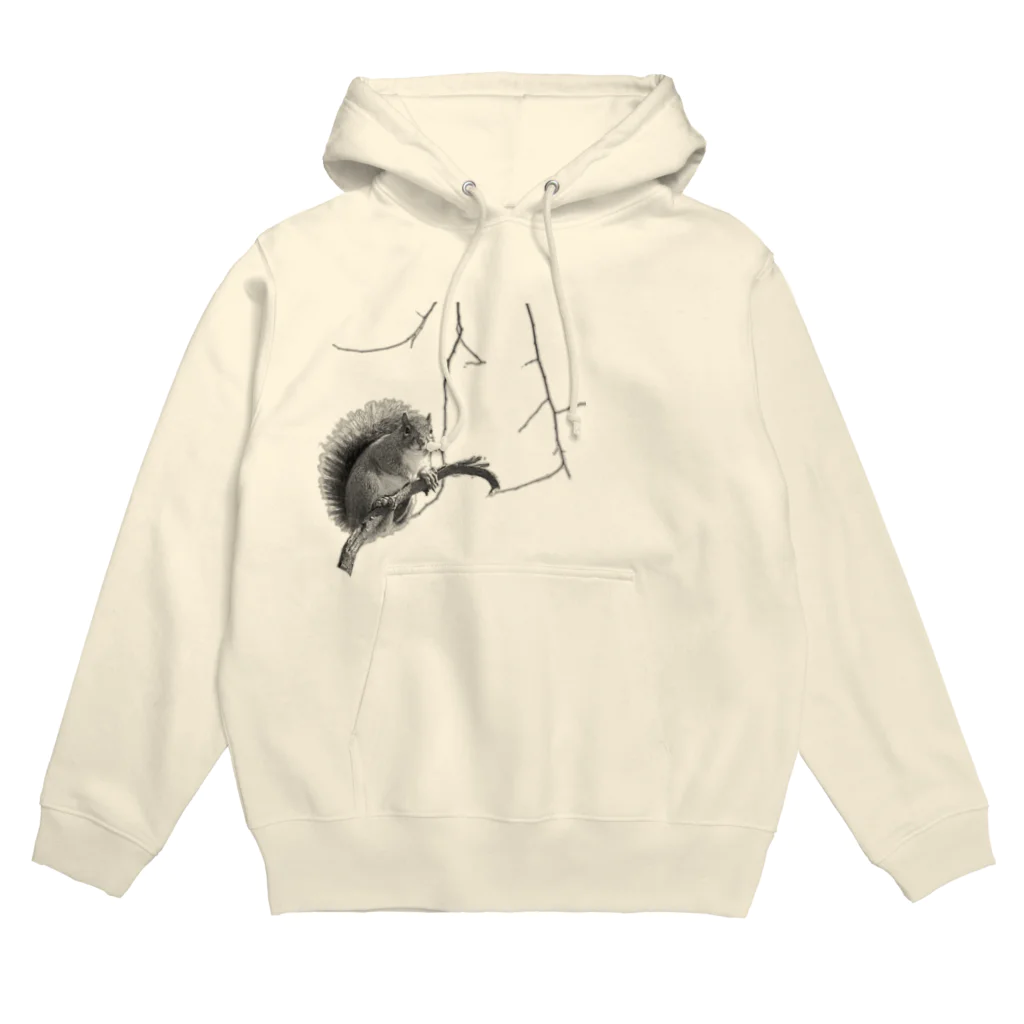 soi hẻm rojiの木登りリス Hoodie