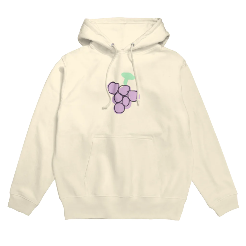 にゃーちゃんのらくがきブドウ Hoodie