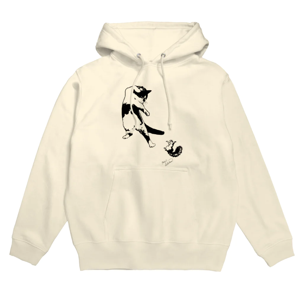 もけけ工房 SUZURI店のカンフーキャット1号 Hoodie