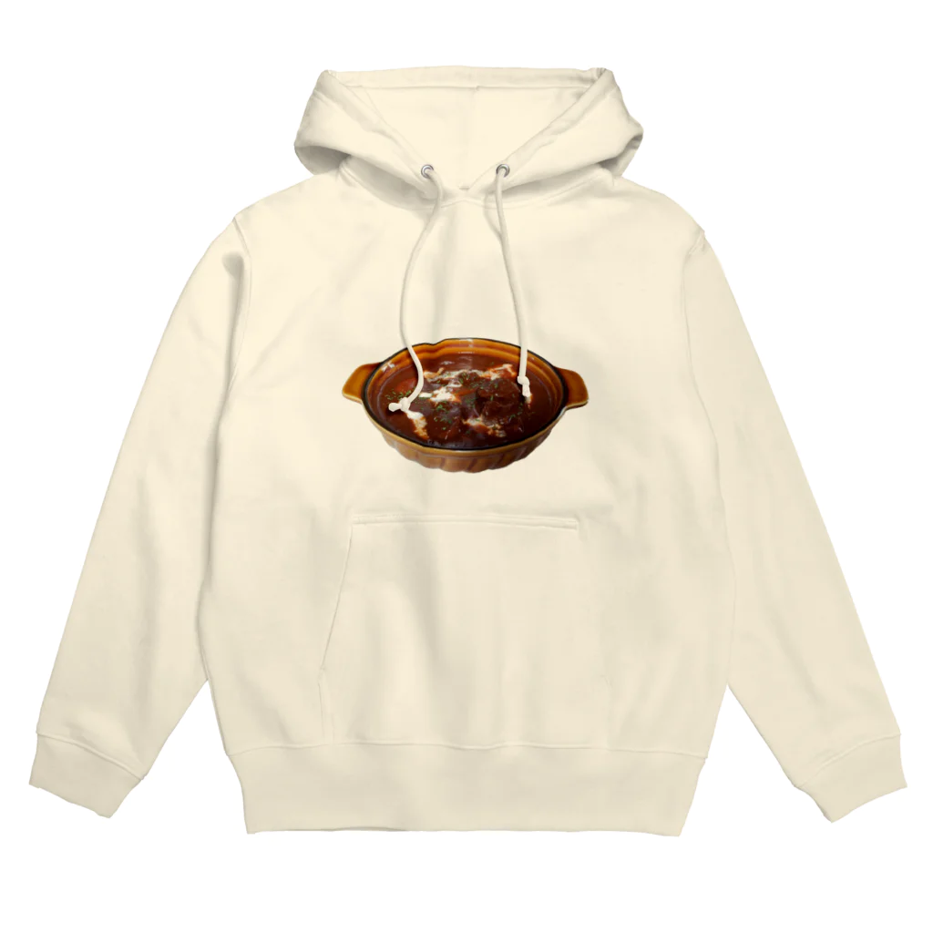 メシテロタイプ（飯テロTシャツブランド）のビーフシチュー Hoodie