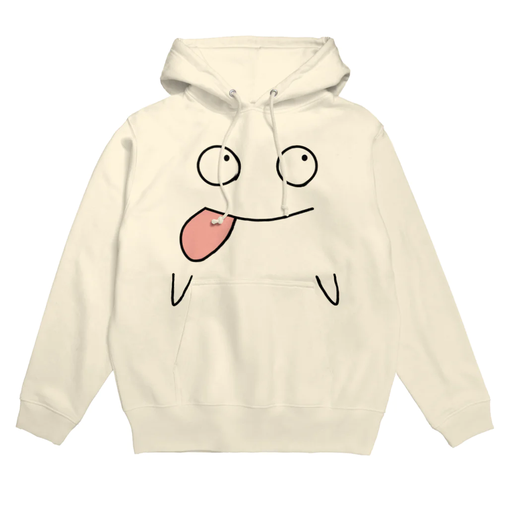 ジョンソンともゆきのほげほげくんの顔 Hoodie