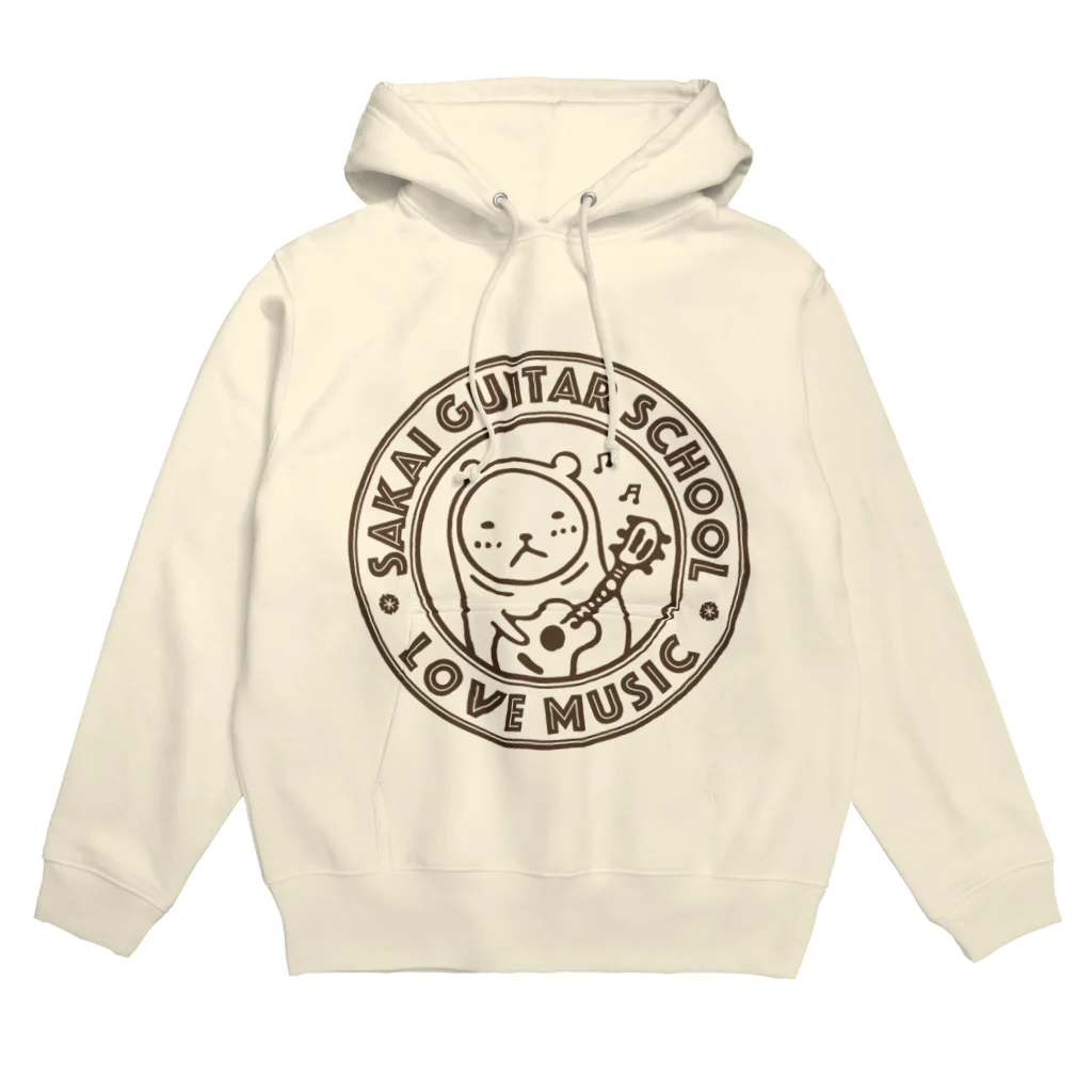 TACAのグッズ売り場のスクールキャラのギタろう（茶） Hoodie