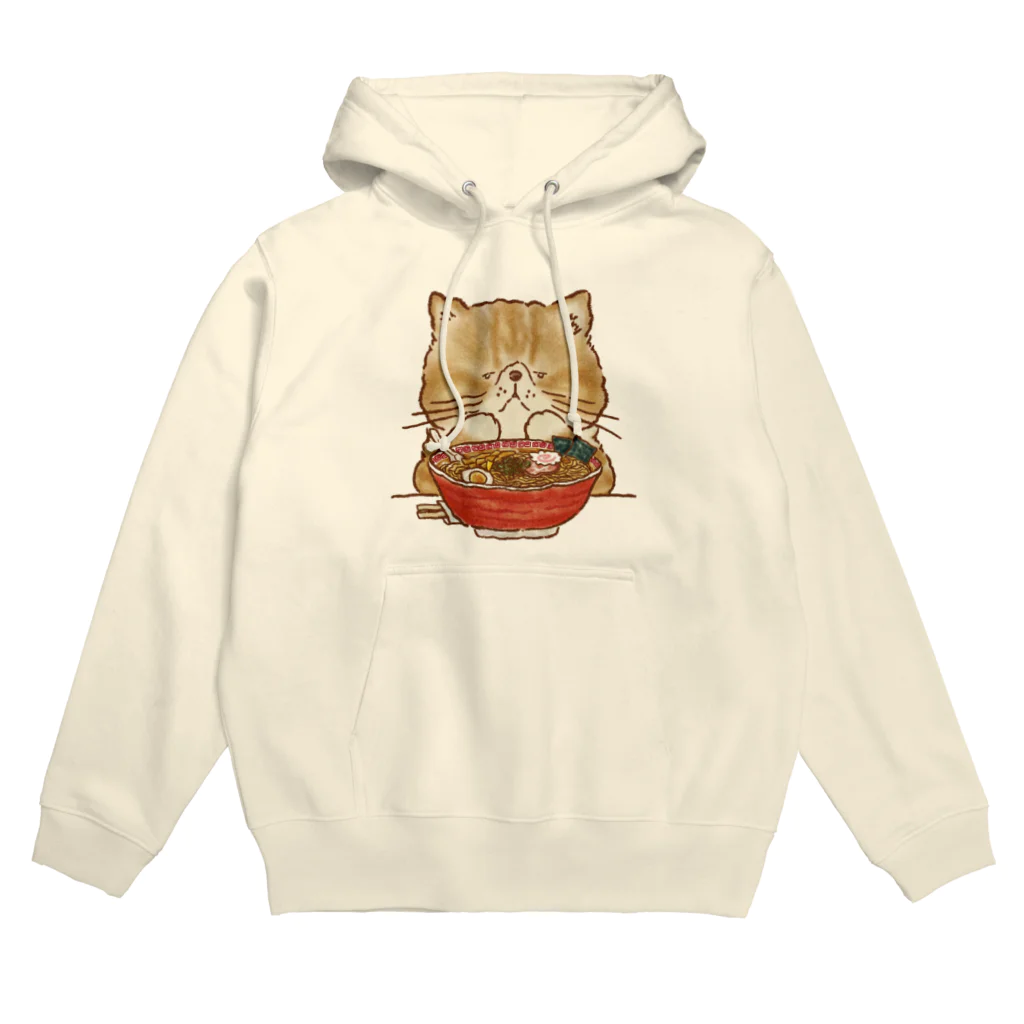 coeur.yu（クードットユー）の猫とラーメン Hoodie