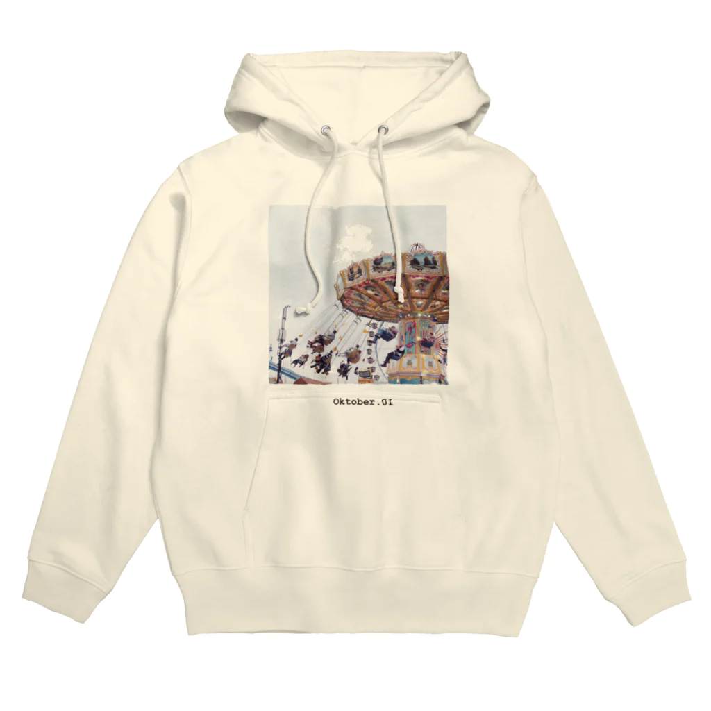 旅するTシャツ。のOktober.01 / Munich，Germany Hoodie