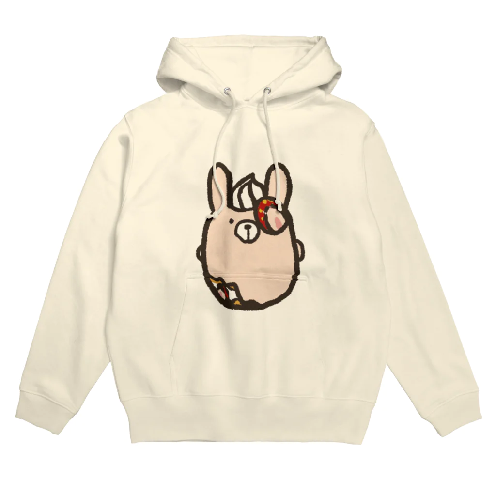 よつばのもりのショートケーキうさぎ Hoodie