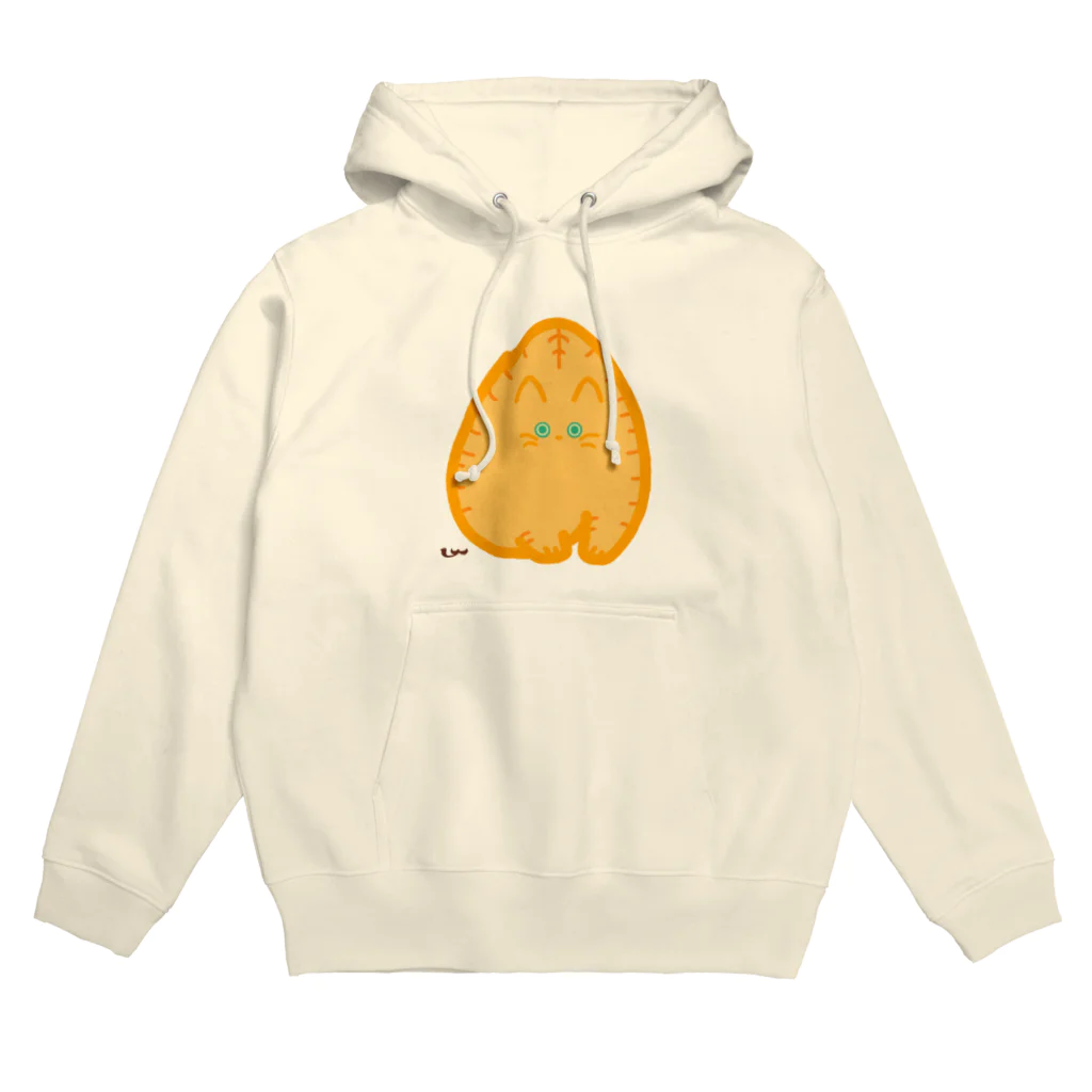 lukewarmのつままれ茶トラ[pinched:OrangeTabby] Hoodie