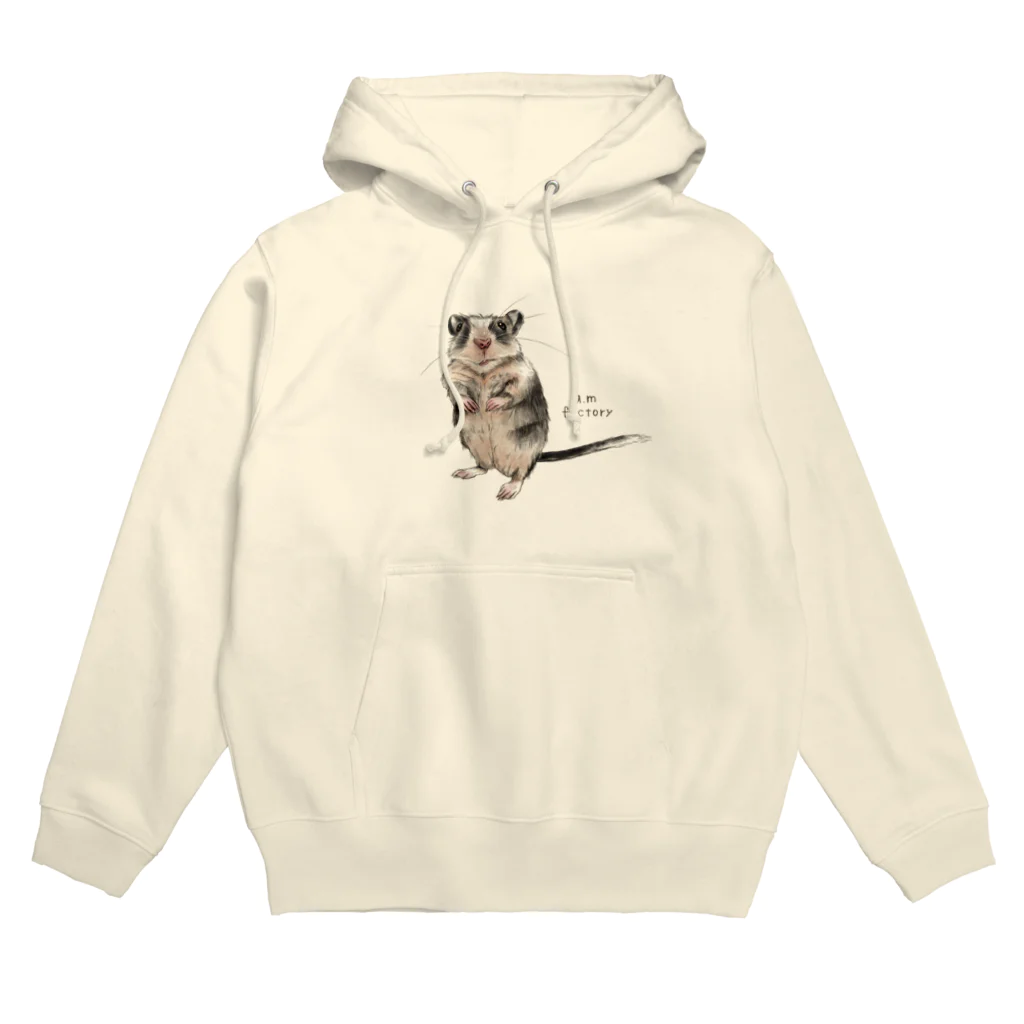 a.m　factoryのスナネズミ Hoodie