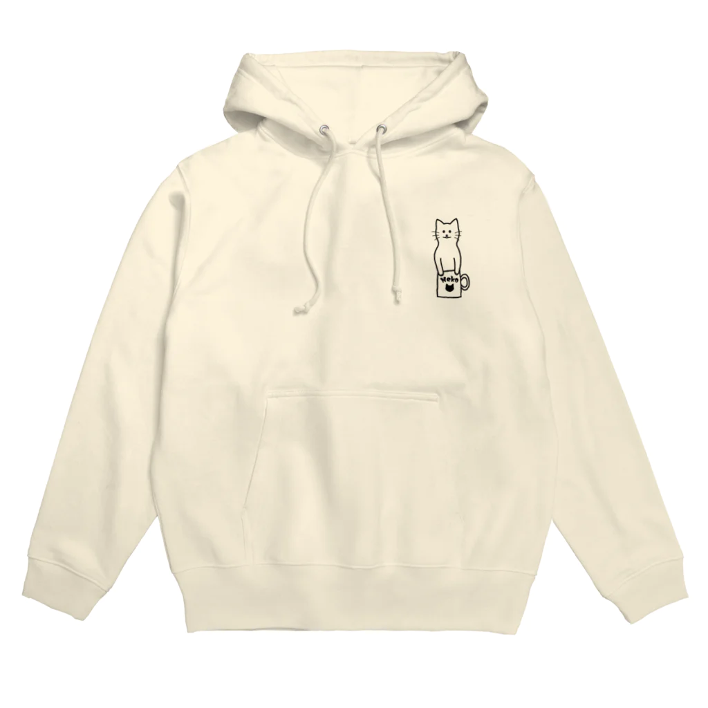 TGTの【猫コップ】 Hoodie