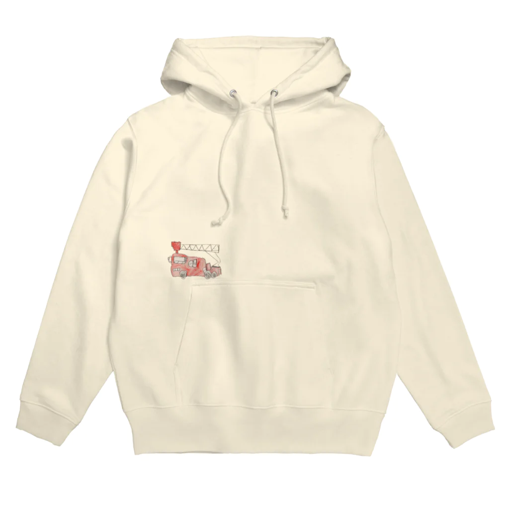 mumu-japanのはしご車 Hoodie