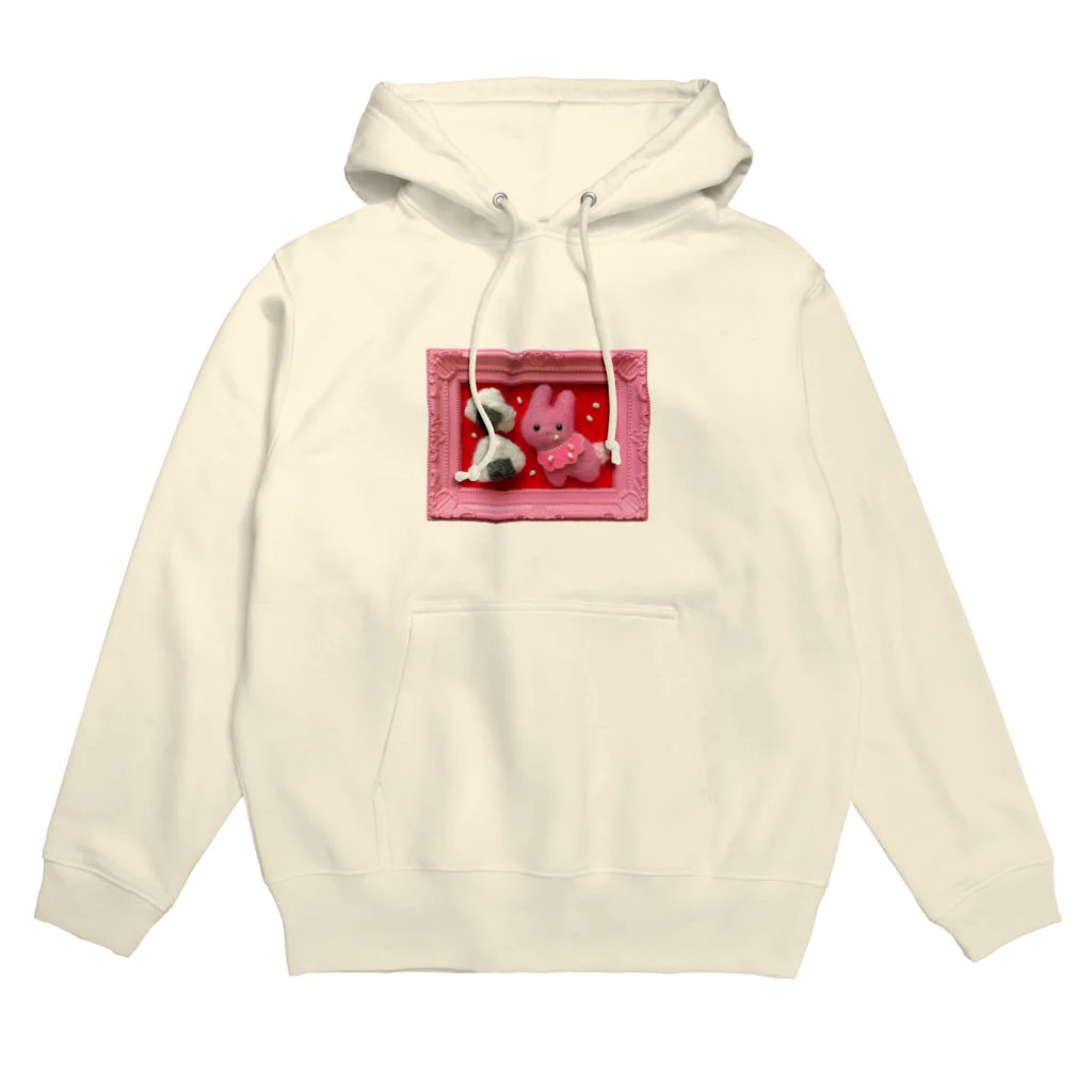 nanaqsaのおにぎりとうさぎ Hoodie