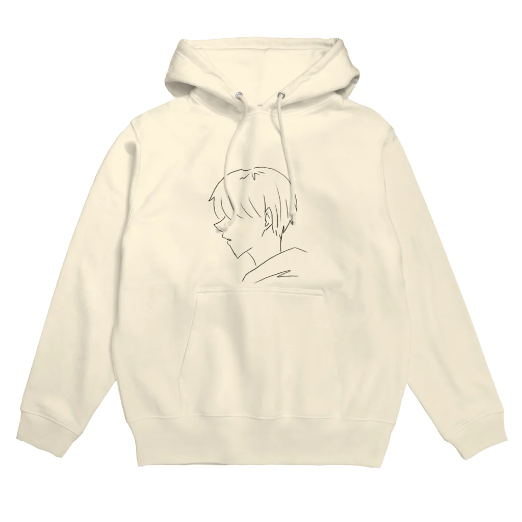 しまむーの横顔くん Hoodie