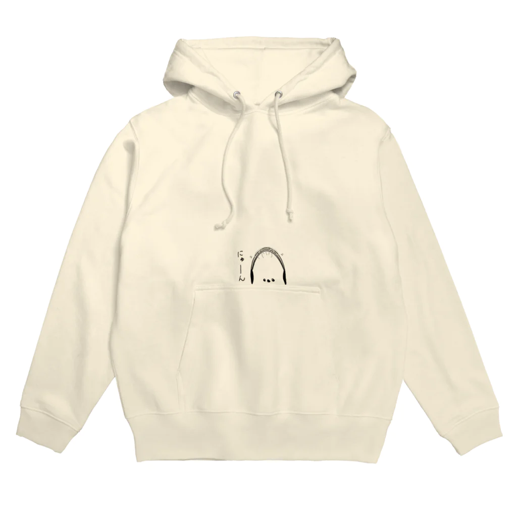 しまえなが部長のお役立ちショップの頭にゅーん Hoodie