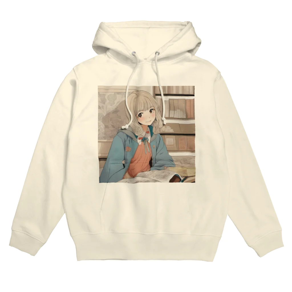 くま屋の静かな読書の灯り Hoodie