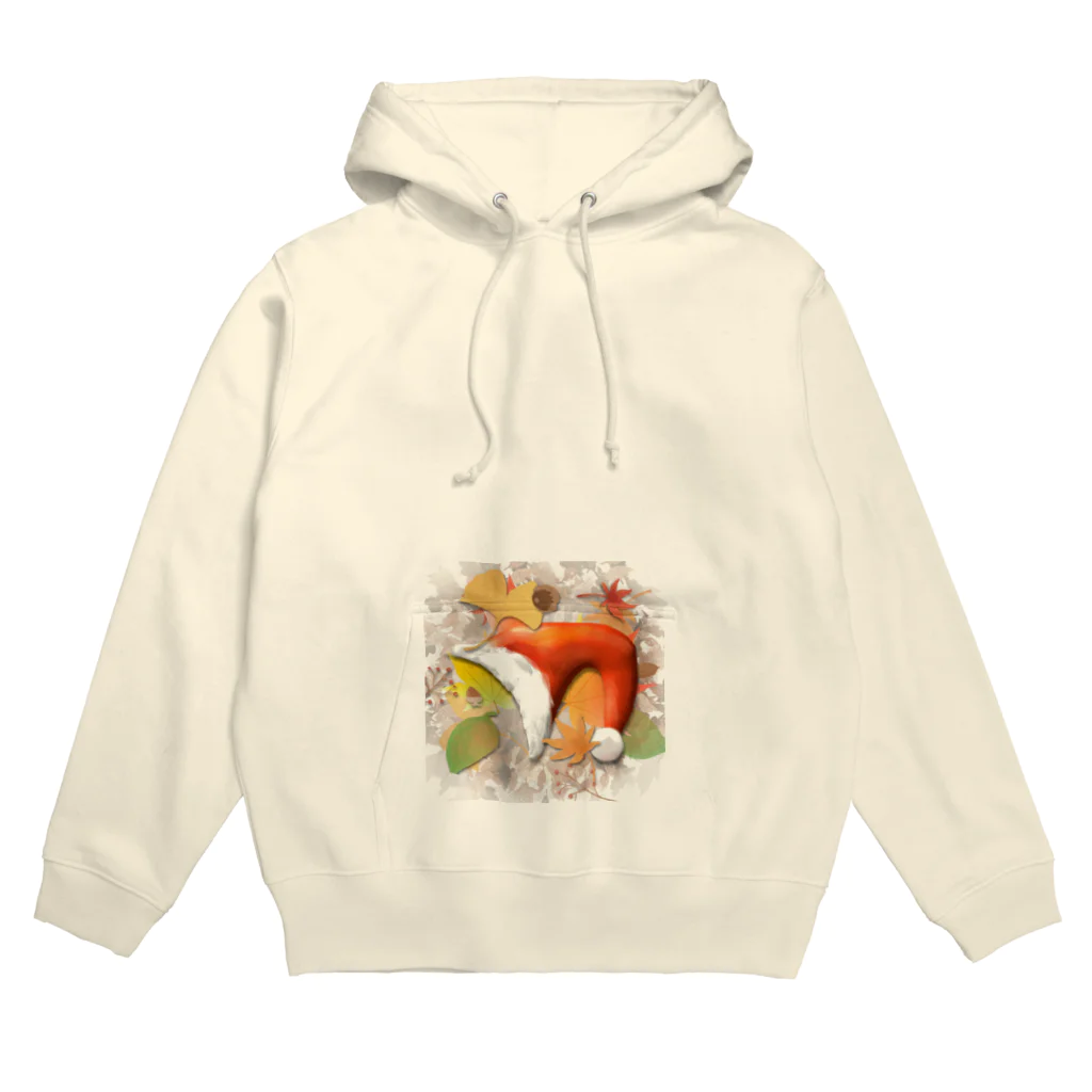 月夜のタツノオトシゴのautumn poem Hoodie