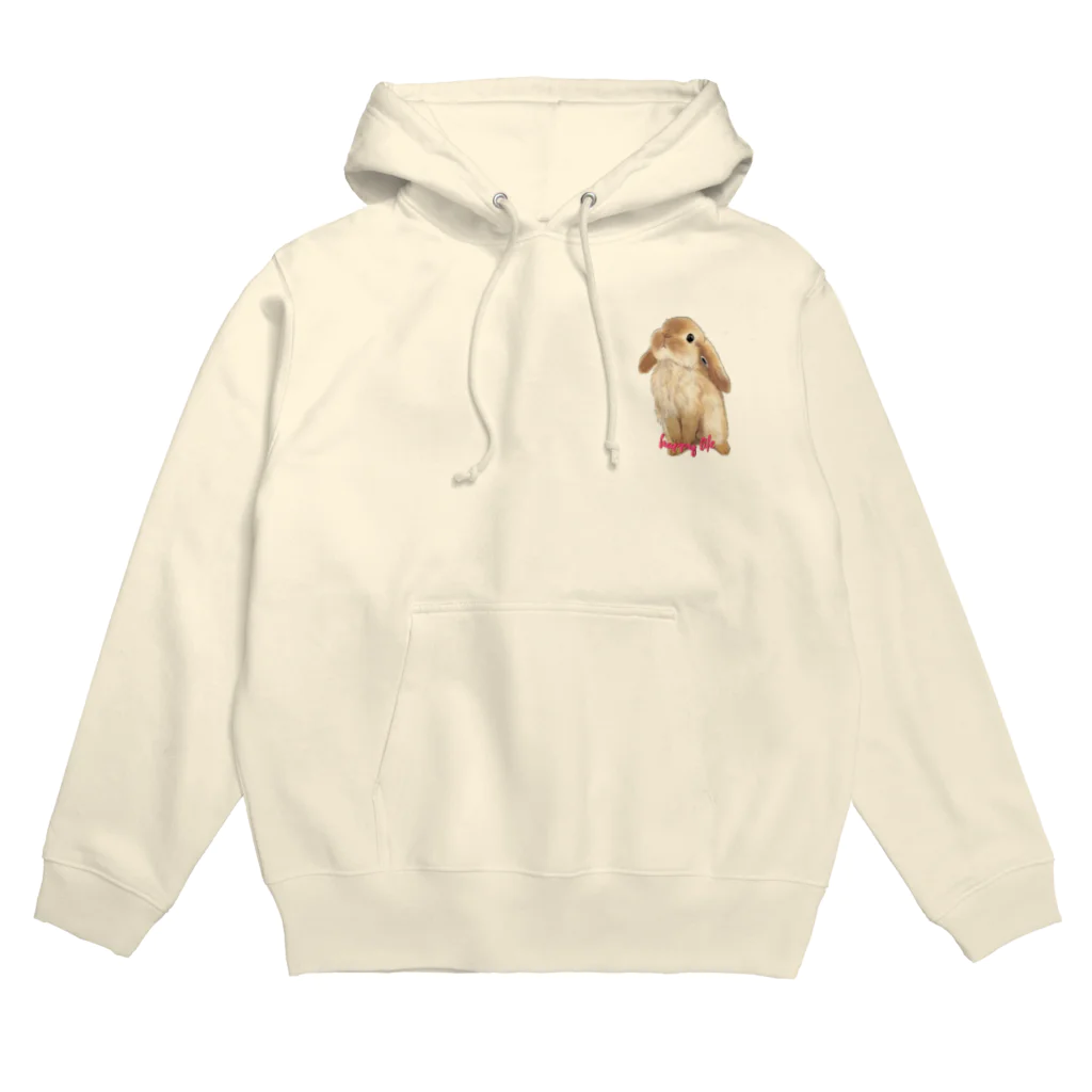 うさぎのハッピーさんのうさぎのハッピーさん Hoodie