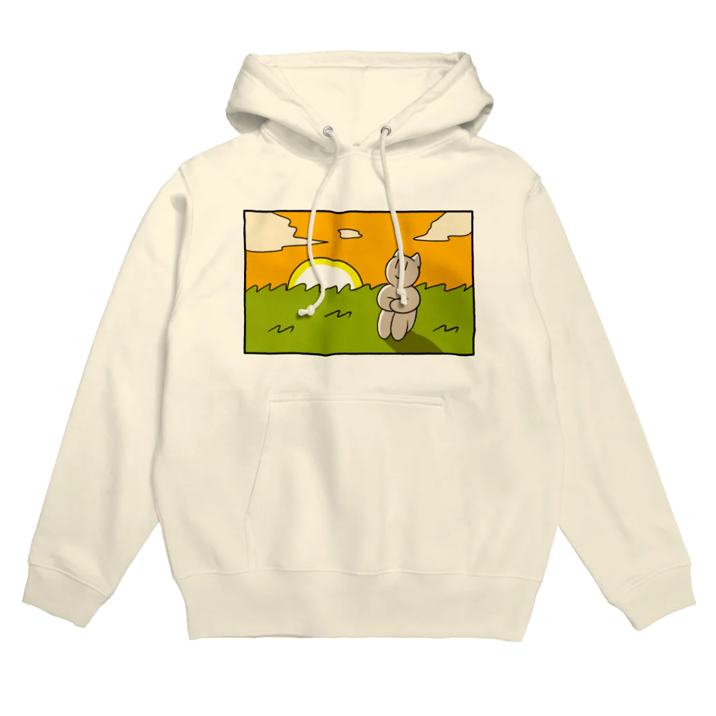 酒本さけの感傷に浸る猫ちゃん Hoodie