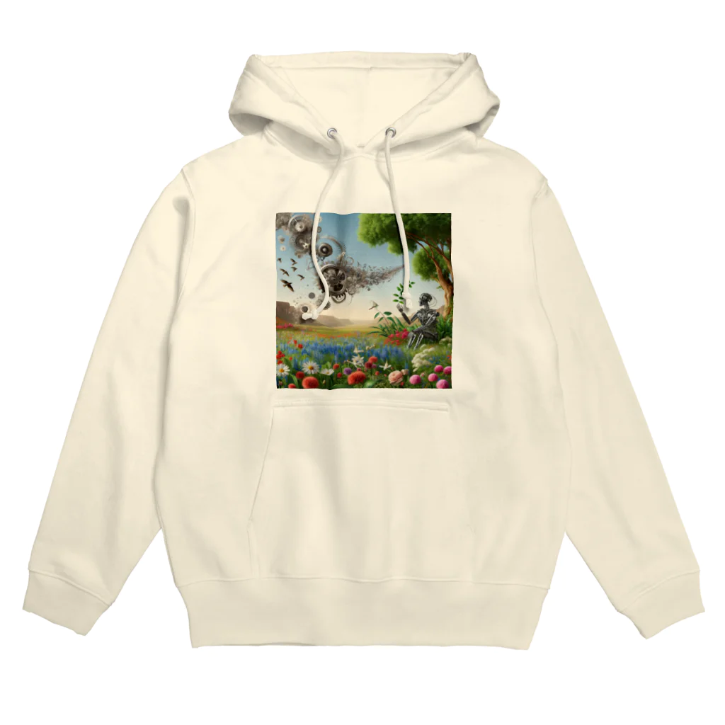 uminosobakaraのメカニカルネイチャー Hoodie