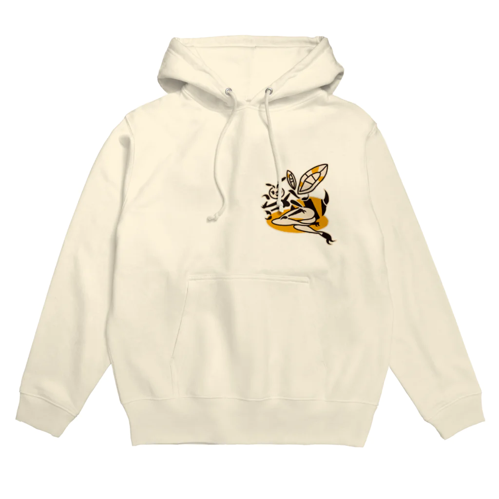 manaBeeの蜂ガール Hoodie