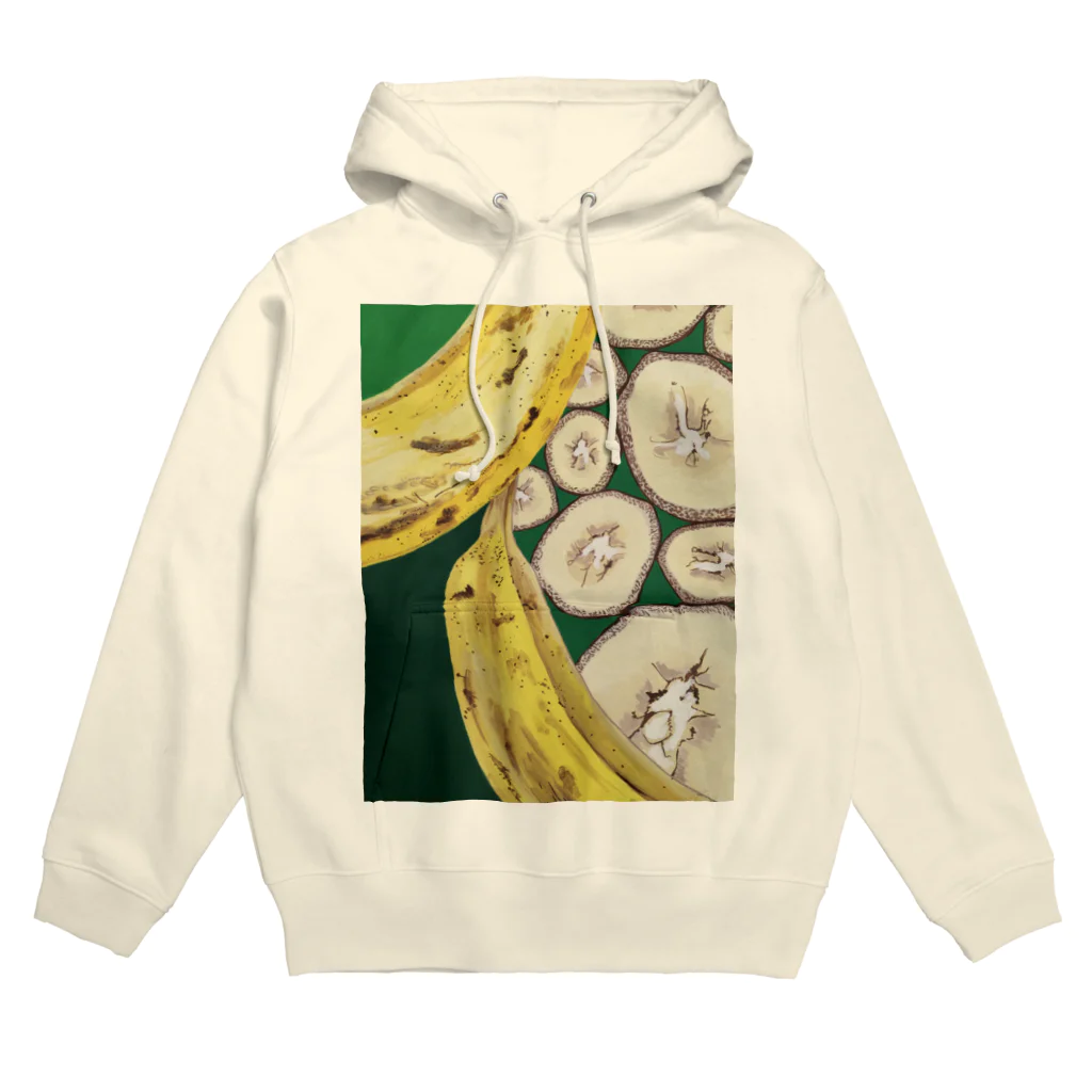 🦠きゃびあ🦠のバナナいっぱい Hoodie